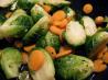 Maple-Flavored Brussels Sprouts With Carrots. Recipe by Kozmic Blues