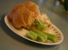 Easy Quick Delicious No-Mayonnaise Chicken Salad. Recipe by butterscotchgirl