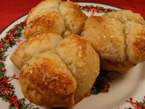 Quick Italian Parker House Rolls. Photo by Lavender Lynn