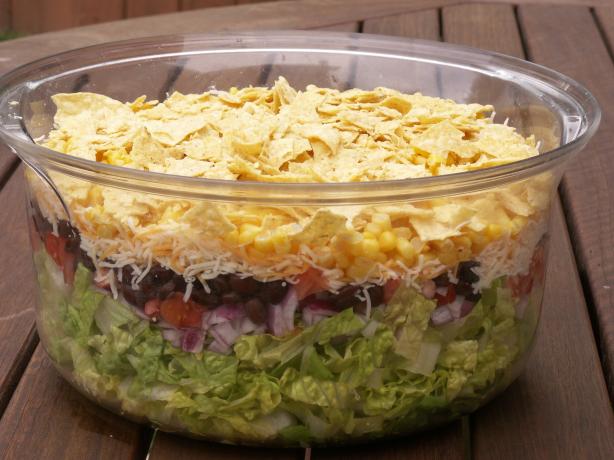 Southwest Salad With Fresh Lime Cilantro Dressing. Photo by Autism Mommy