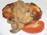 Pork Chops With Mushrooms and a Mild Horseradish Sauce