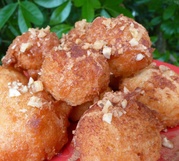 Loukoumathes: Honey Puffs. Photo by Stardustannie