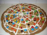 Peanutty Halloween Cookie Pizza