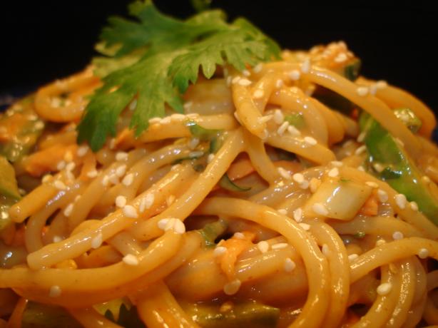 Cold Thai Noodle Salad. Photo by Vicki in CT