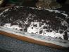 Oreo Cookies and Cream Cake With White Frosting. Recipe by Kittencalskitchen