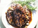 Chicken in Balsamic Barbecue Sauce