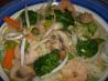 Shrimp With Rice Stick Noodles and Vegetables (Ww)