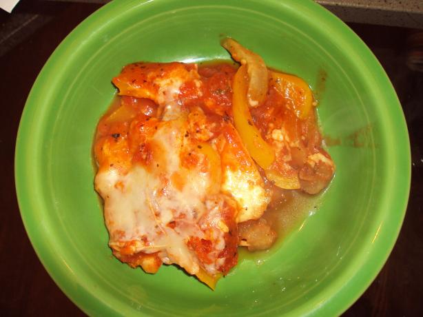 Super Easy Eggplant Parmesan. Photo by Chef #1303006