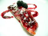 Grilled Salmon With Blackberry-Cabernet Coulis