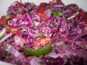 Jicama Cilantro Red Cabbage Slaw. Recipe by Rita~