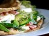 Pita Salad Sandwiches With Tahini Sauce
