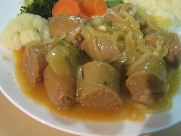 My Nana's Curried Sausages. Photo by I'mPat