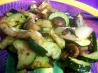 Roasted Zucchini, Mushrooms, and Onions. Recipe by Lorrie in Montreal
