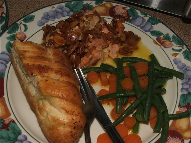 Baked Trout Almondine Baked Trout Almondine