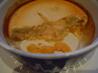 Almond Peach Clafouti