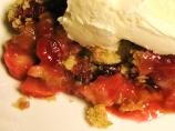 Apple Pear Cranberry Crisp