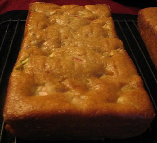 Rhubarb Nut Bread. Photo by spatchcock