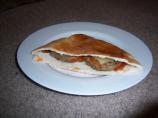 Spicy Sausage Pita Pocket