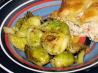 Maple and Dijon Glazed Brussels Sprouts. Recipe by hollyberry117