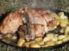 Croatian Old Time Veal and Baby Goat &laquo;pod Peku&raquo;. Recipe by nitko