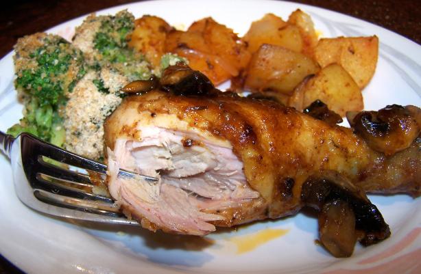 Chicken and Mushrooms. Photo by Rita~