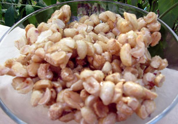 Candied Peanuts. Photo by mary winecoff