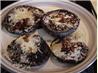 Pan Roast Portabella Mushrooms With Dijon Vinaigrette & Asiago Cheese. Recipe by Dancer^