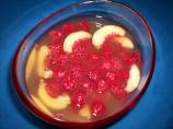 Summer Fruits in a Lemon Verbena and Mint Tea