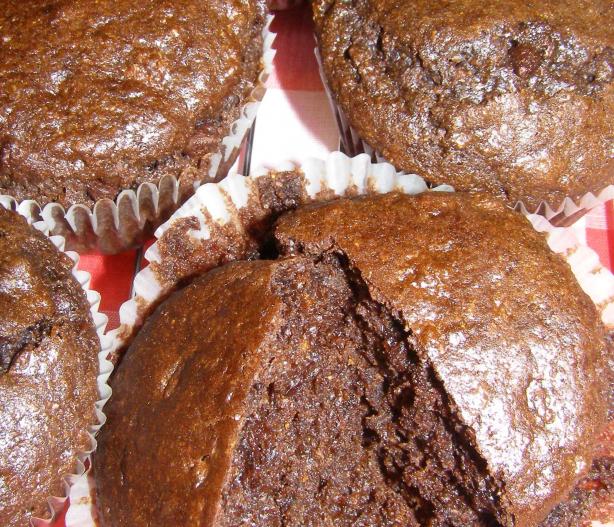 Double-Chocolate Muffins. Photo by DuChick