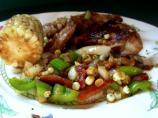 Maple-Glazed Pork Chops With Roasted Corn Relish