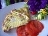 Italian Style Crustless Quiche. Recipe by Chef shapeweaver &copy;