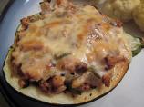 Light Stuffed Zucchini