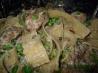 Tagliatelle With Smashed Peas, Sausage, and Ricotta Cheese-Giada