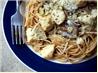 Creamy Pesto Chicken and Linguine. Recipe by Julesong