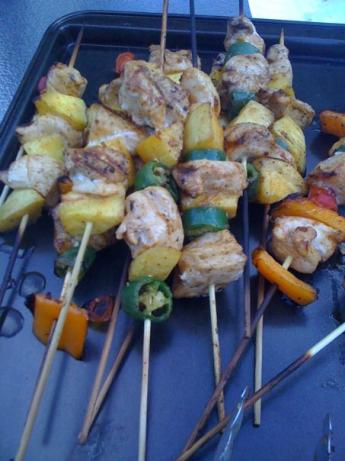 Chicken Mango Kabobs. Photo by bettysue82