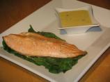 Ocean Trout/Salmon With Lime and Lemon Grass Hollandaise