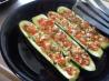 Low Carb Stuffed Zucchini. Recipe by Chef #363