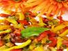 Roasted Peppers With Basil