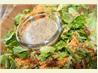 Bacon and Cheese Salad With Honey Dressing