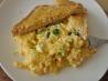 Green & White Scrambled Eggs - or Scrambled Eggs With Cream