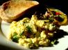 Green & White Scrambled Eggs - or Scrambled Eggs With Cream