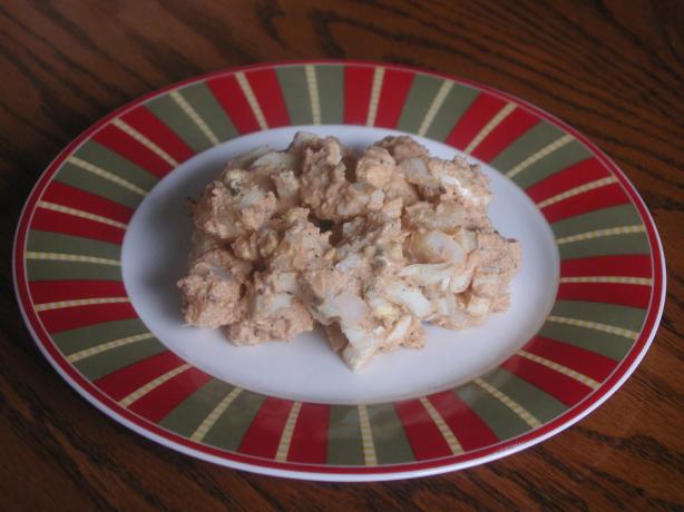 Kristi's Deviled Egg Potato Salad. Photo by mailbelle