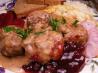 Swedish Meatballs With Lingonberry Sauce