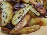 Garlic Potato Wedges