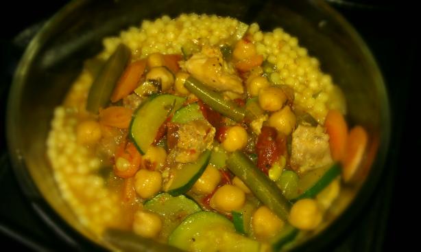 Algerian Chicken Stew. Photo by threeovens