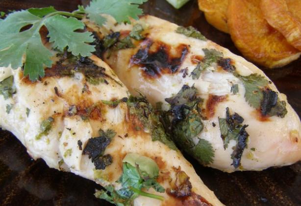 Tequila-Lime Grilled Chicken Breasts. Photo by DuChick