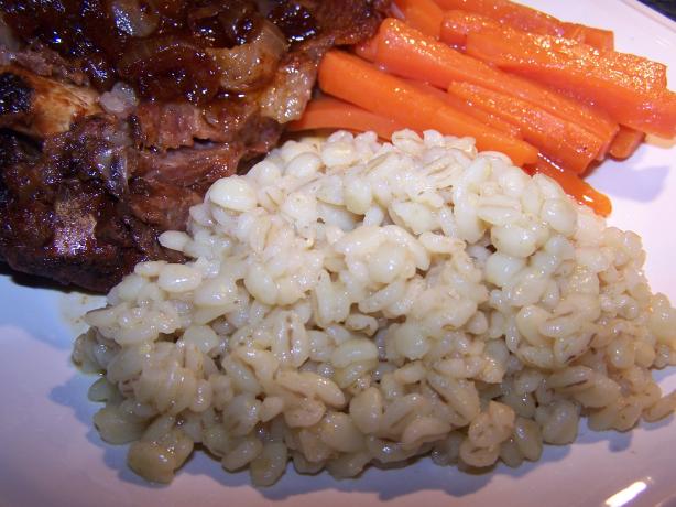 Barley Pilaf. Photo by Munchkin Mama