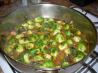 Roasted Brussels Sprouts With Shallots and Fresh Garden Thyme. Recipe by Chef Joey Z.