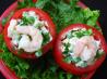 Four "s" Tomatoes!  (Simple Shrimp Stuffed Salad). Recipe by Happy Harry #2