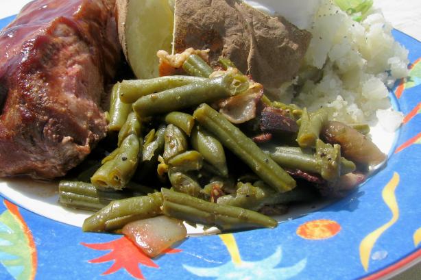 The Best Southern Green Beans. Photo by lazyme